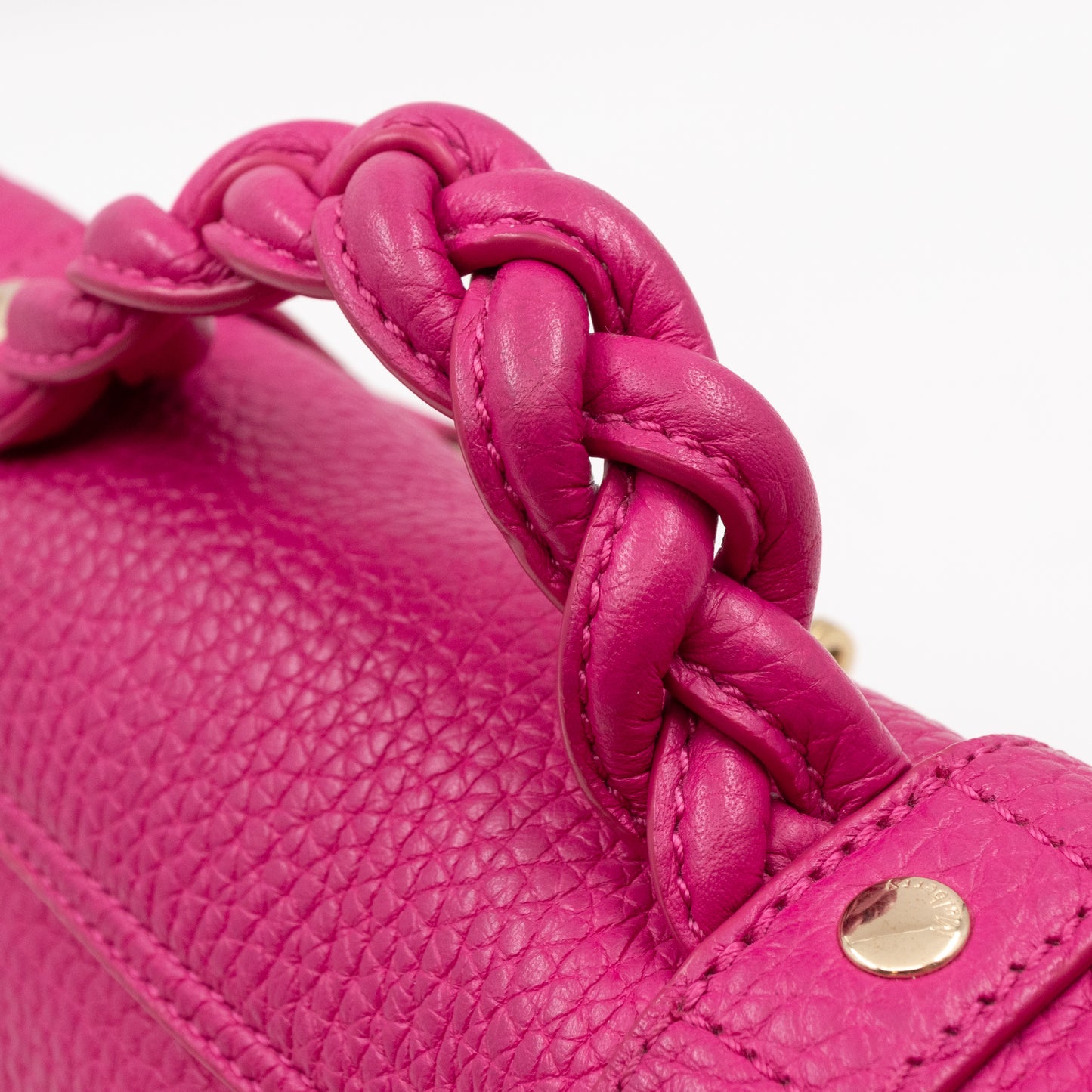 Mini Alexa Mulberry Pink Leather