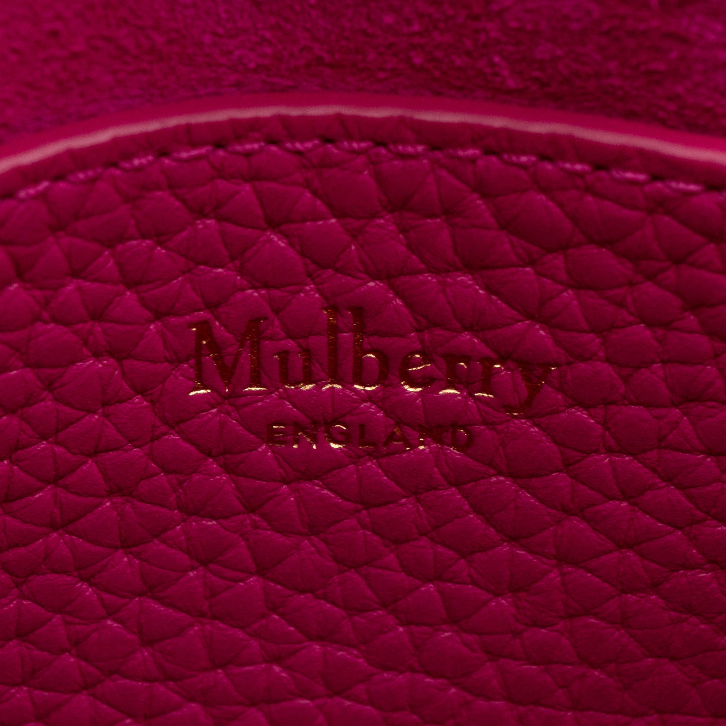 Mini Alexa Mulberry Pink Leather