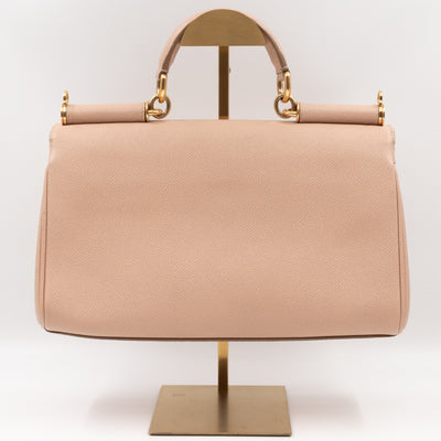 Miss Sicily East West Beige Leather