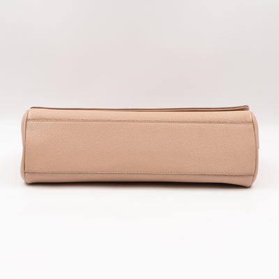 Miss Sicily East West Beige Leather