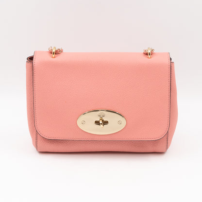 Lily Small Pink Leather Gold