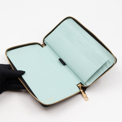 Zip Around Organizer Wallet Leopard Print