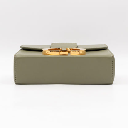 Box 30 Montaigne Avocado Green Leather