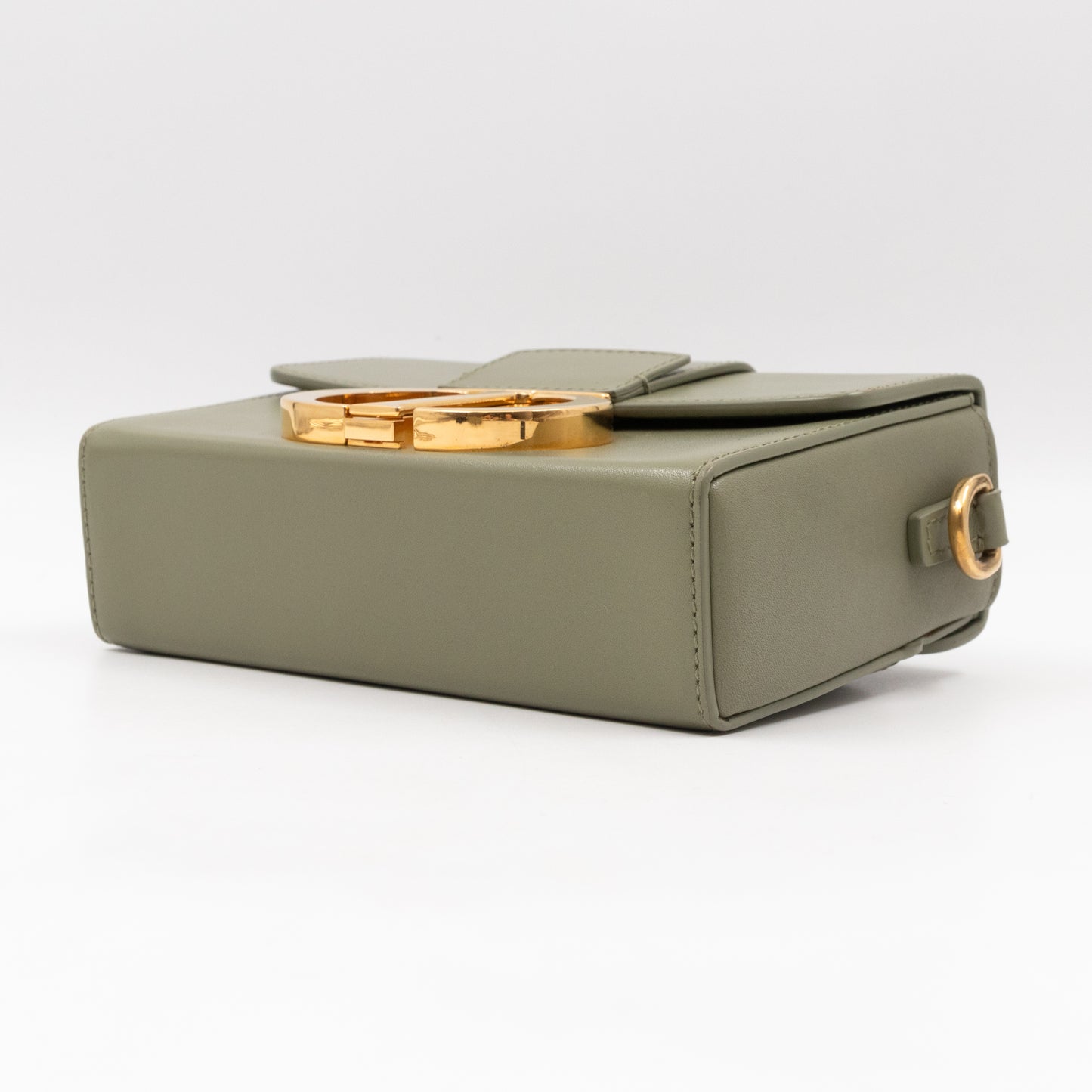 Box 30 Montaigne Avocado Green Leather