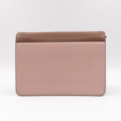 Trunk Bag Mini Pink, Brown & Burgundy Leather