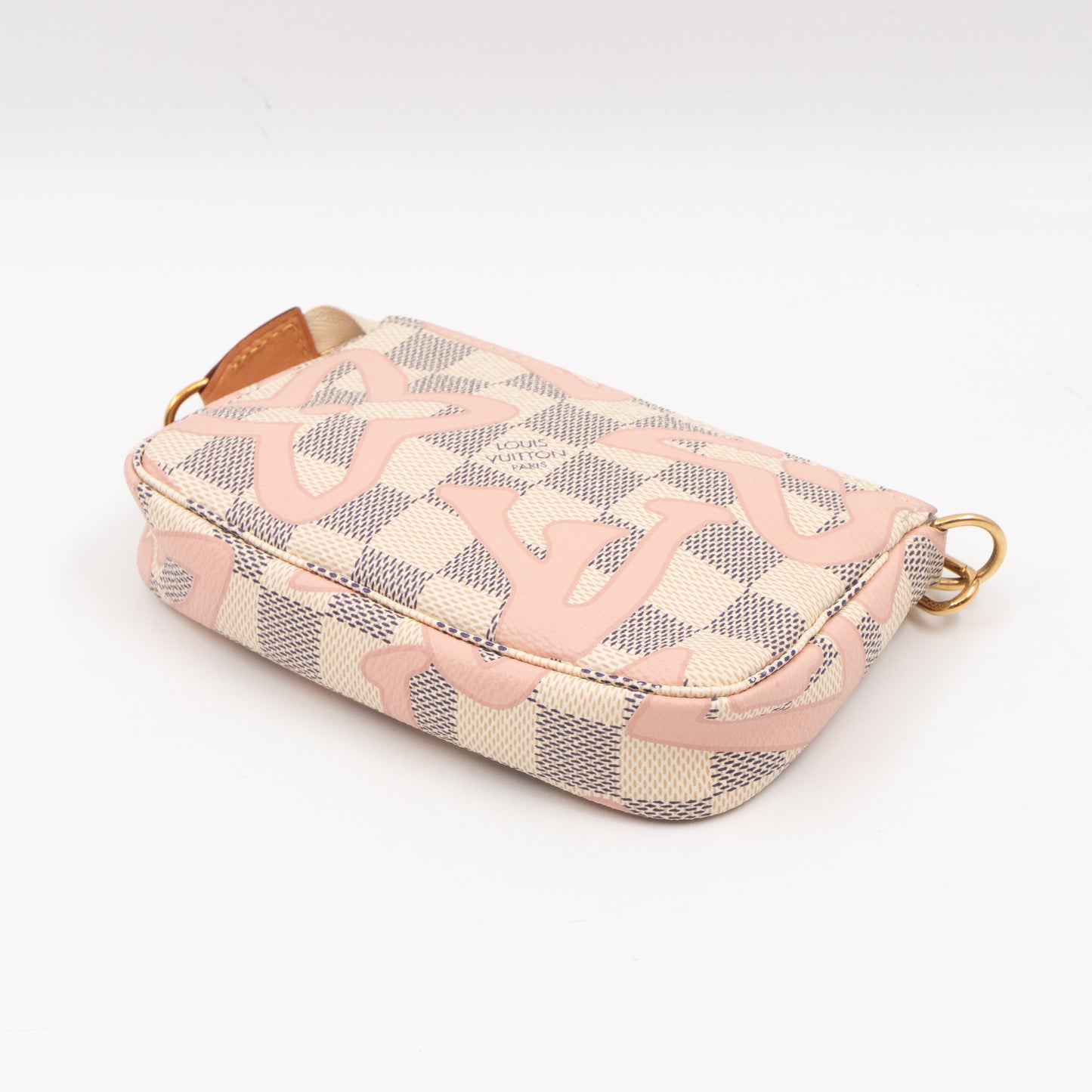 Mini Pochette Accessoires Damier Azur Tahitienne