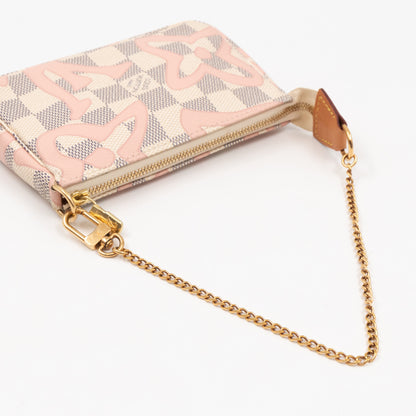 Mini Pochette Accessoires Damier Azur Tahitienne