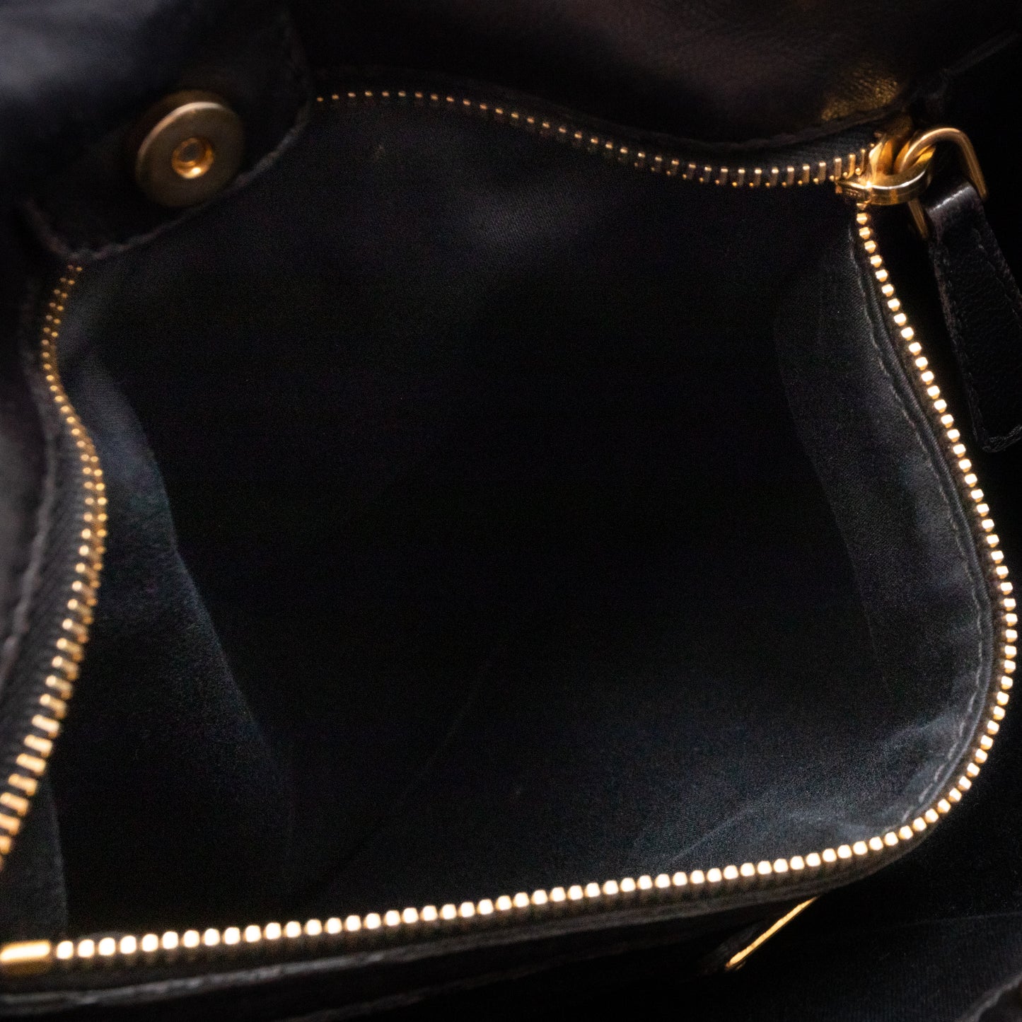 Matelasse Tote Bag Black Nappa Leather