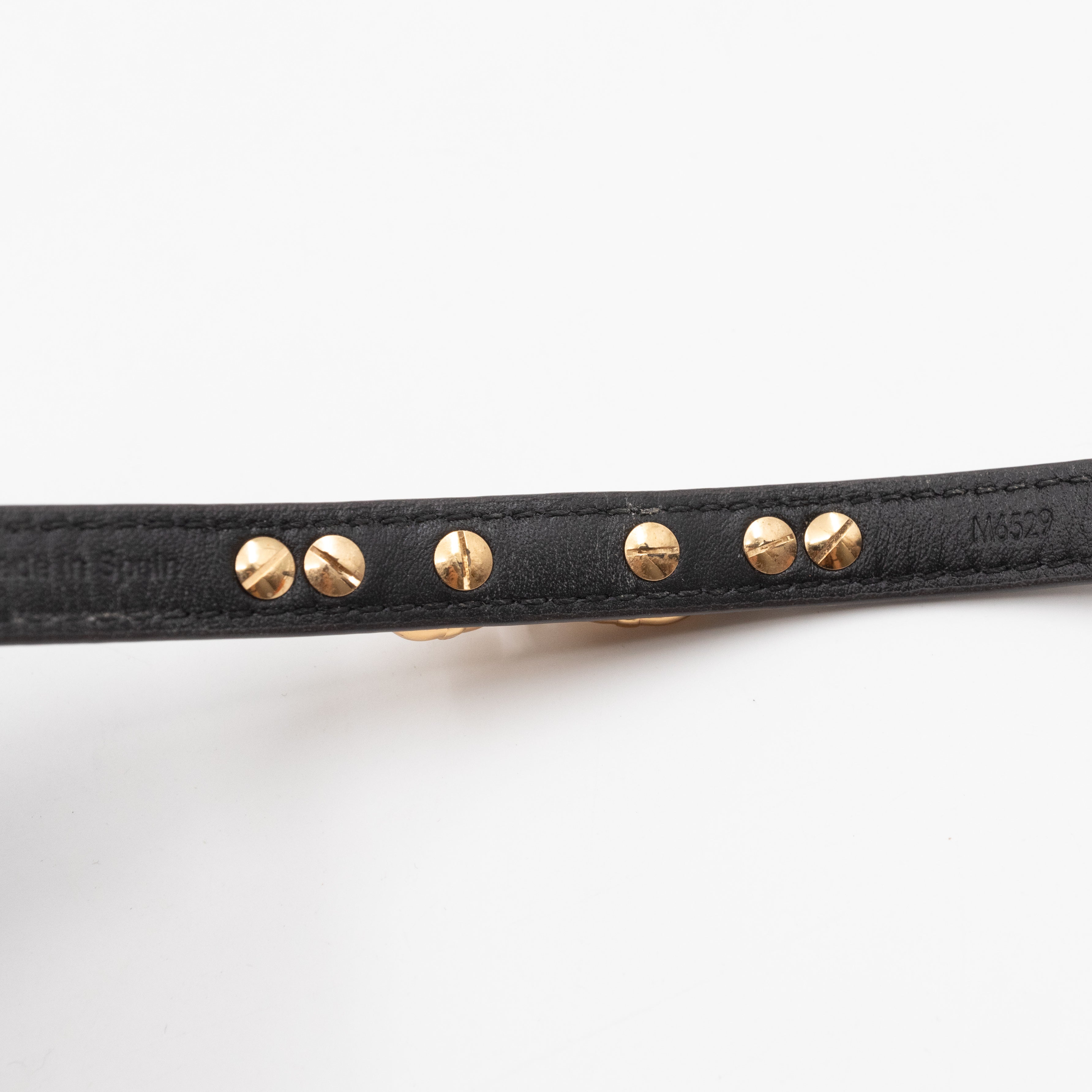 Twist The Chain Leather Bracelet Monogram