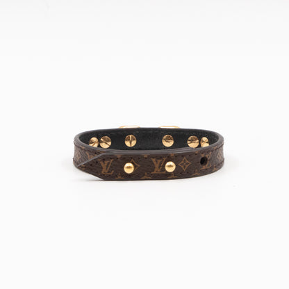 Twist The Chain Leather Bracelet Monogram