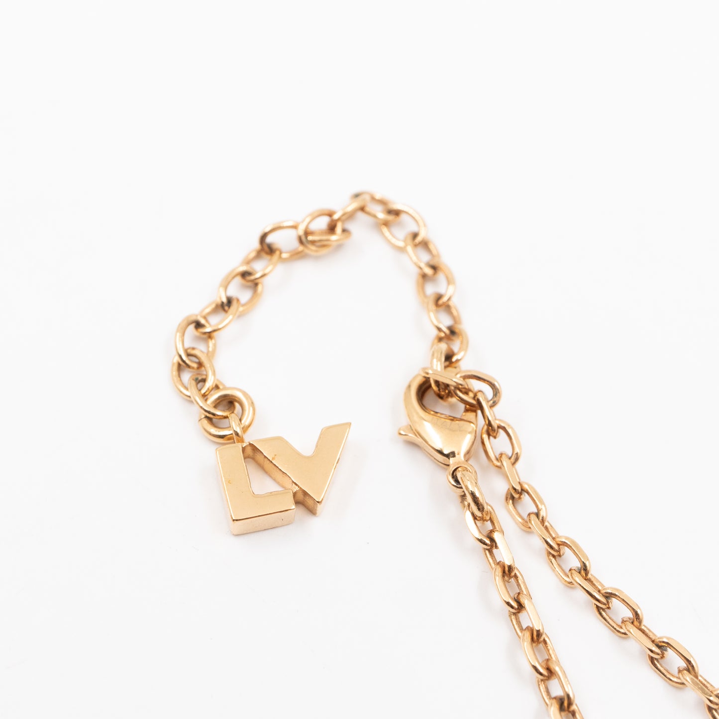 Love Letters Pendant Gold Necklace