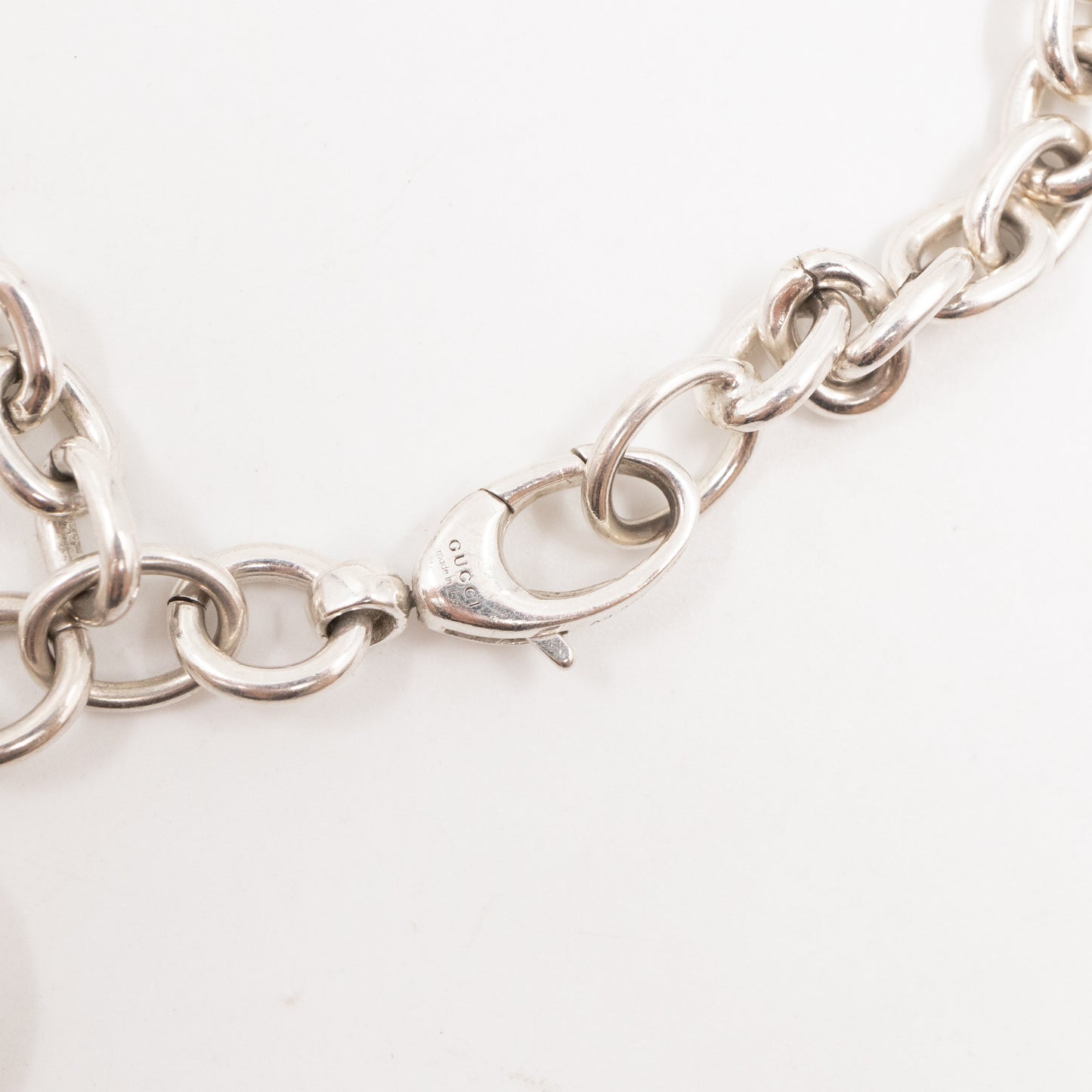 Interlocking G Sterling Bracelet 925 Silver