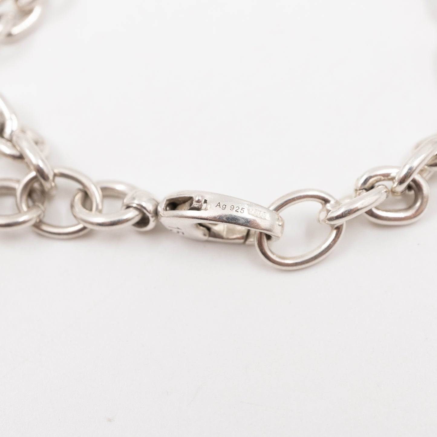 Interlocking G Sterling Bracelet 925 Silver