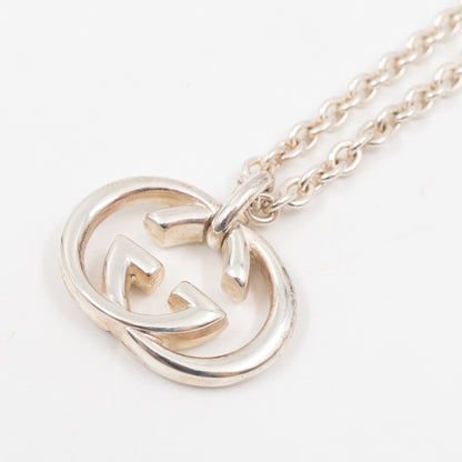 Interlocking G Sterling Necklace 925 Silver