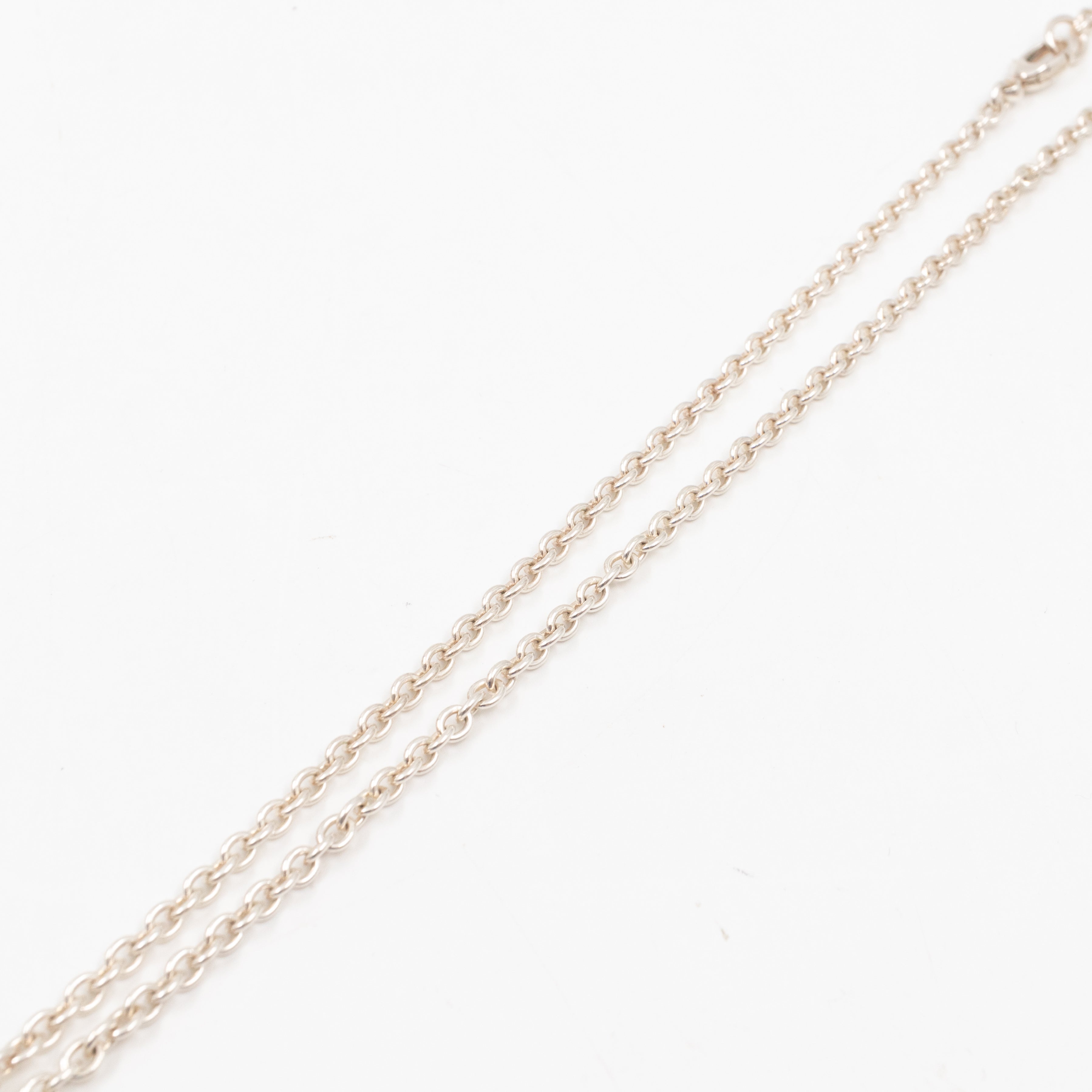 Interlocking G Sterling Necklace 925 Silver