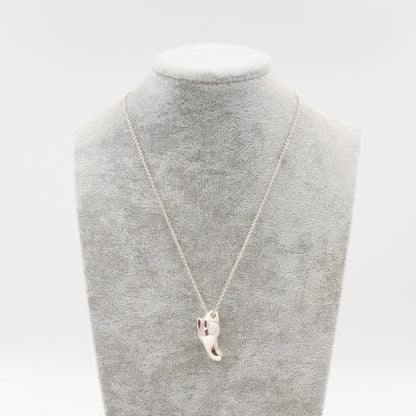 Horse Head Pendant Necklace 925 Silver