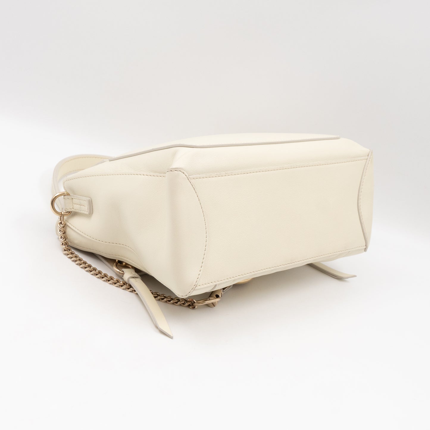 Faye Day Bag Medium Cream Leather