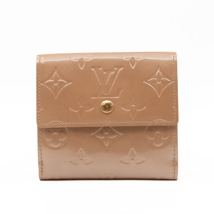 Elise Wallet Noisette Vernis