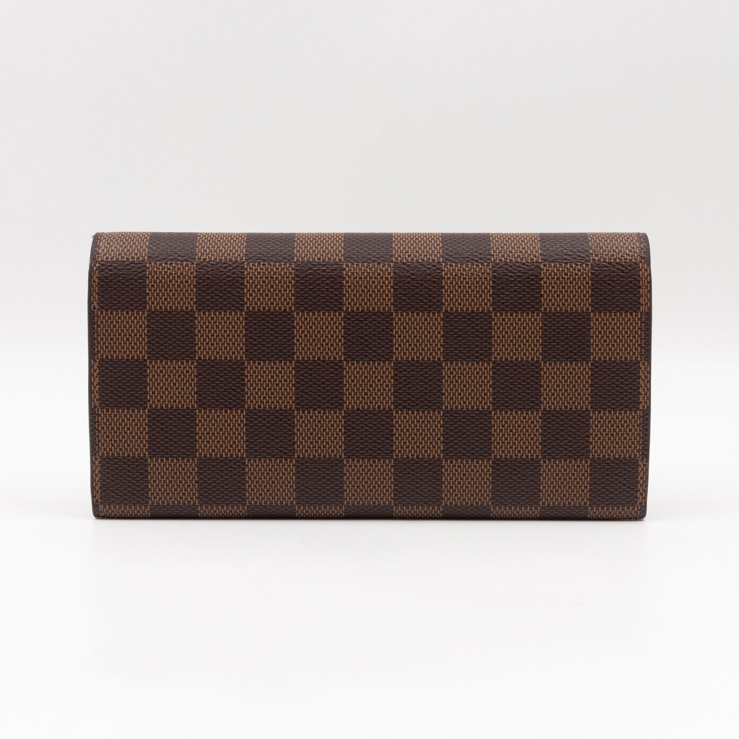 Emilie Wallet Damier Ebene Rose Ballerine