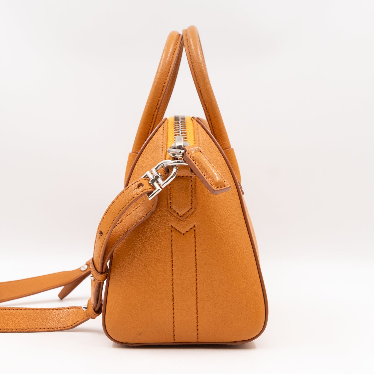 Antigona Mini Orange Leather