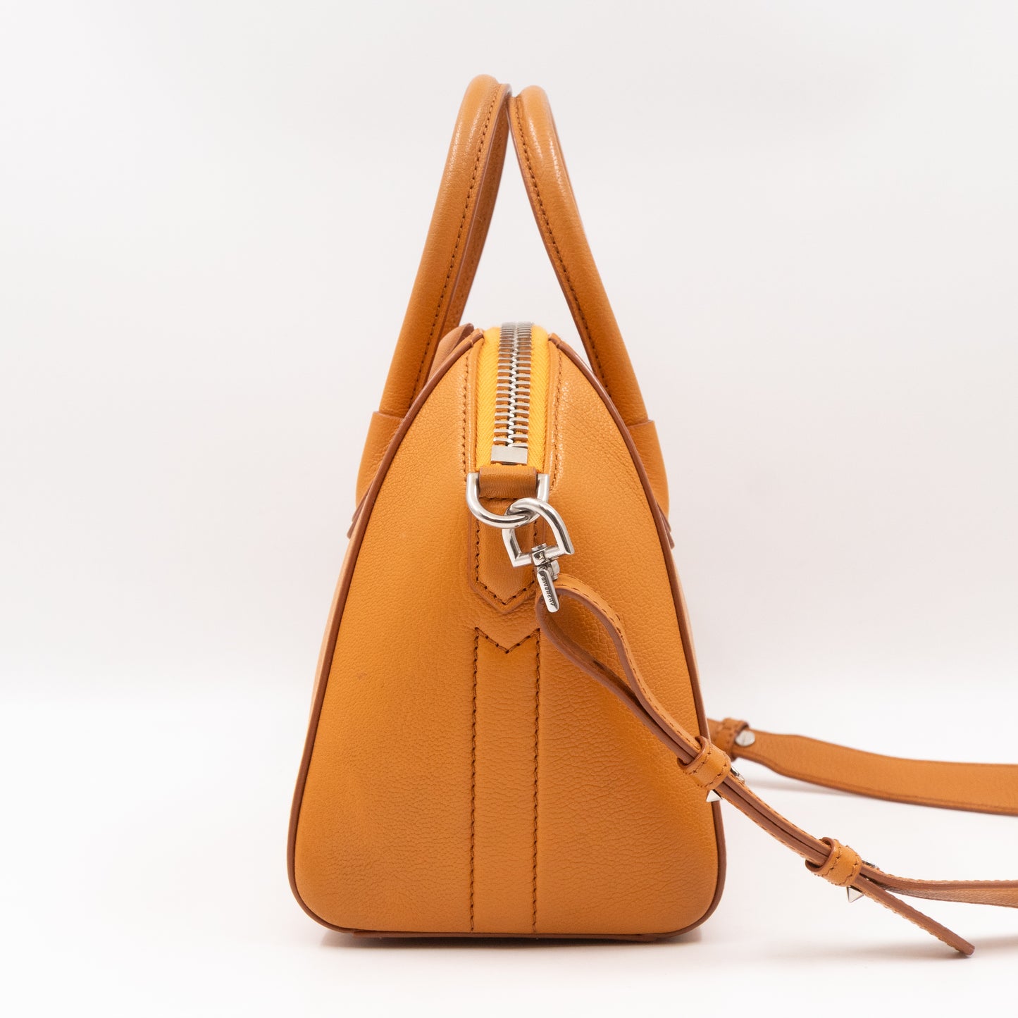 Antigona Mini Orange Leather