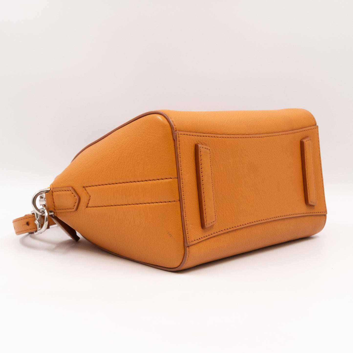 Antigona Mini Orange Leather