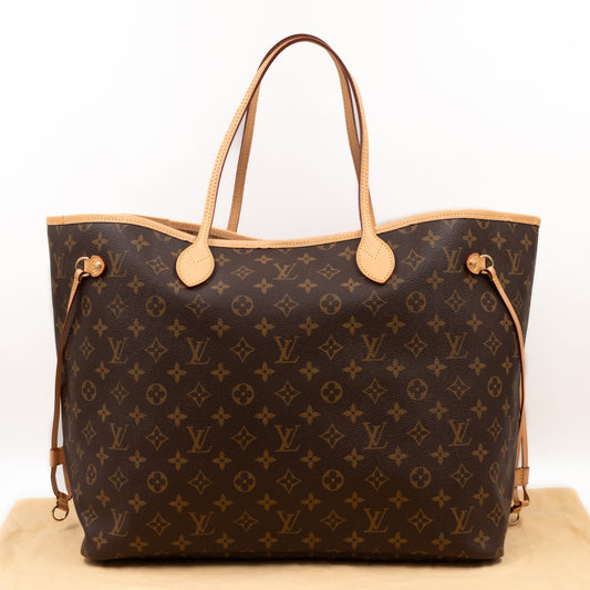 Neverfull GM Monogram Beige