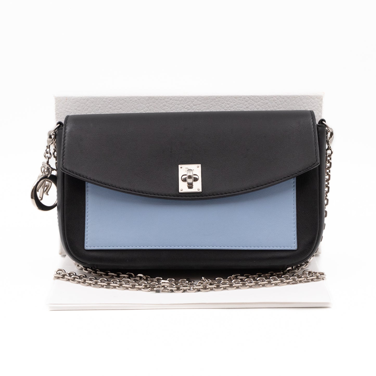 Dior Twist Large Promenade Pochette with chain