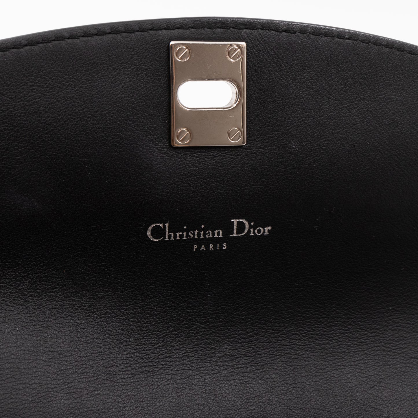 Dior Twist Large Promenade Pochette with chain