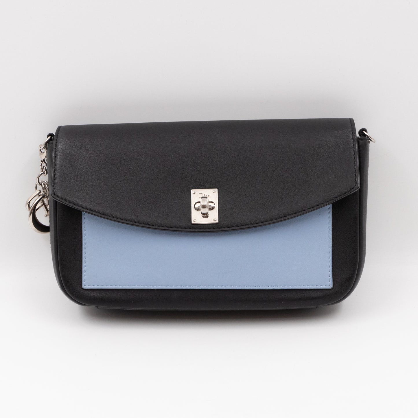 Dior Twist Large Promenade Pochette with chain