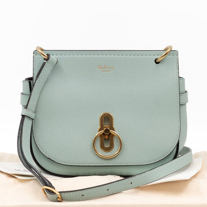 Amberley Small Satchel Light Blue Leather