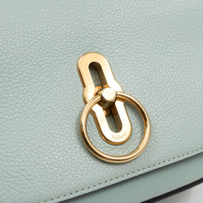 Amberley Small Satchel Light Blue Leather