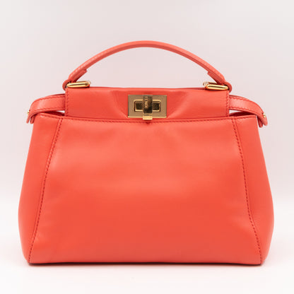 Peekaboo Mini Azalea Leather