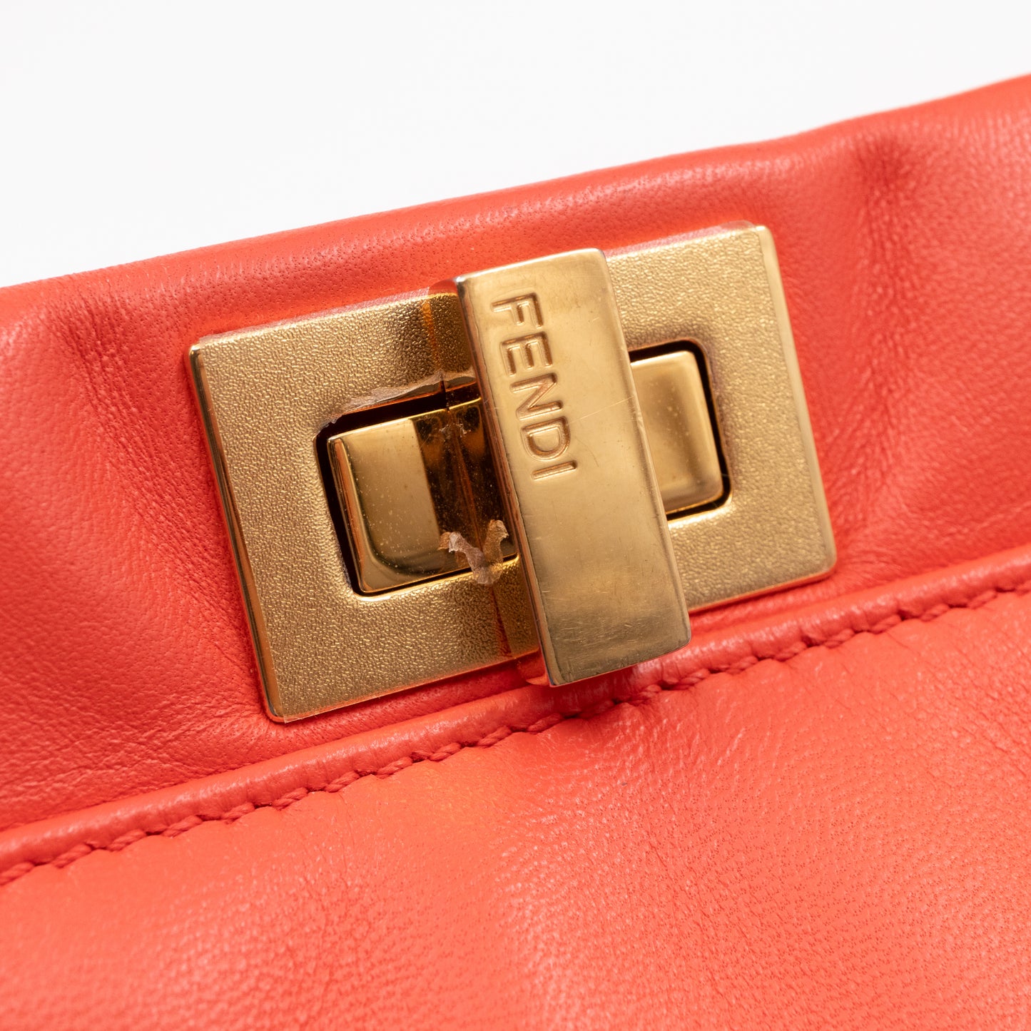 Peekaboo Mini Azalea Leather