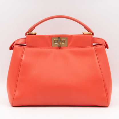 Peekaboo Mini Azalea Leather