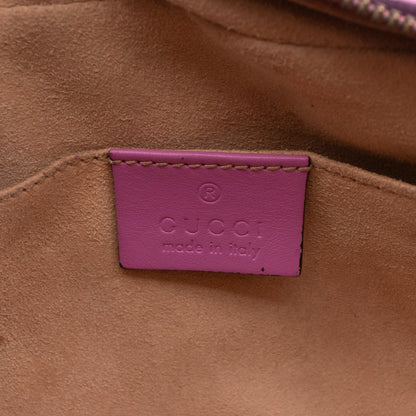 GG Marmont Small Matelasse Pink Leather