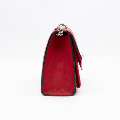 MyLockMe BB Chain Bag Red Leather
