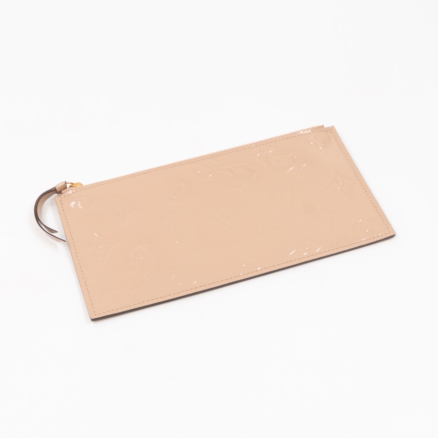 Pochette Felicie Beige Vernis Leather