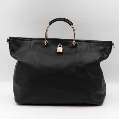 Hetty Hobo Bag Black Leather with Wallet