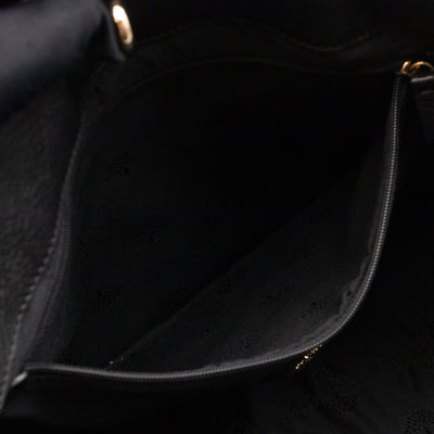 Hetty Hobo Bag Black Leather with Wallet