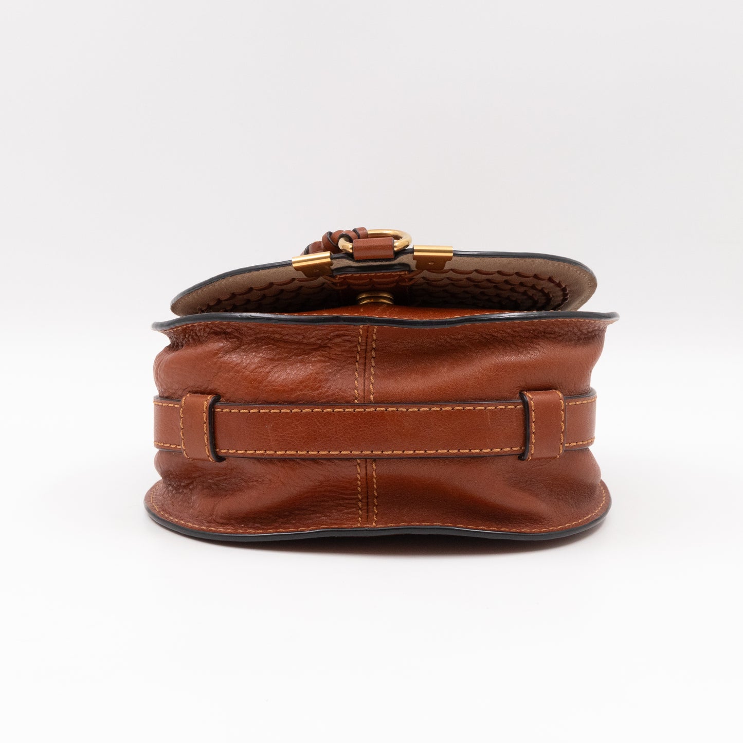 Mini Marcie Brown Leather