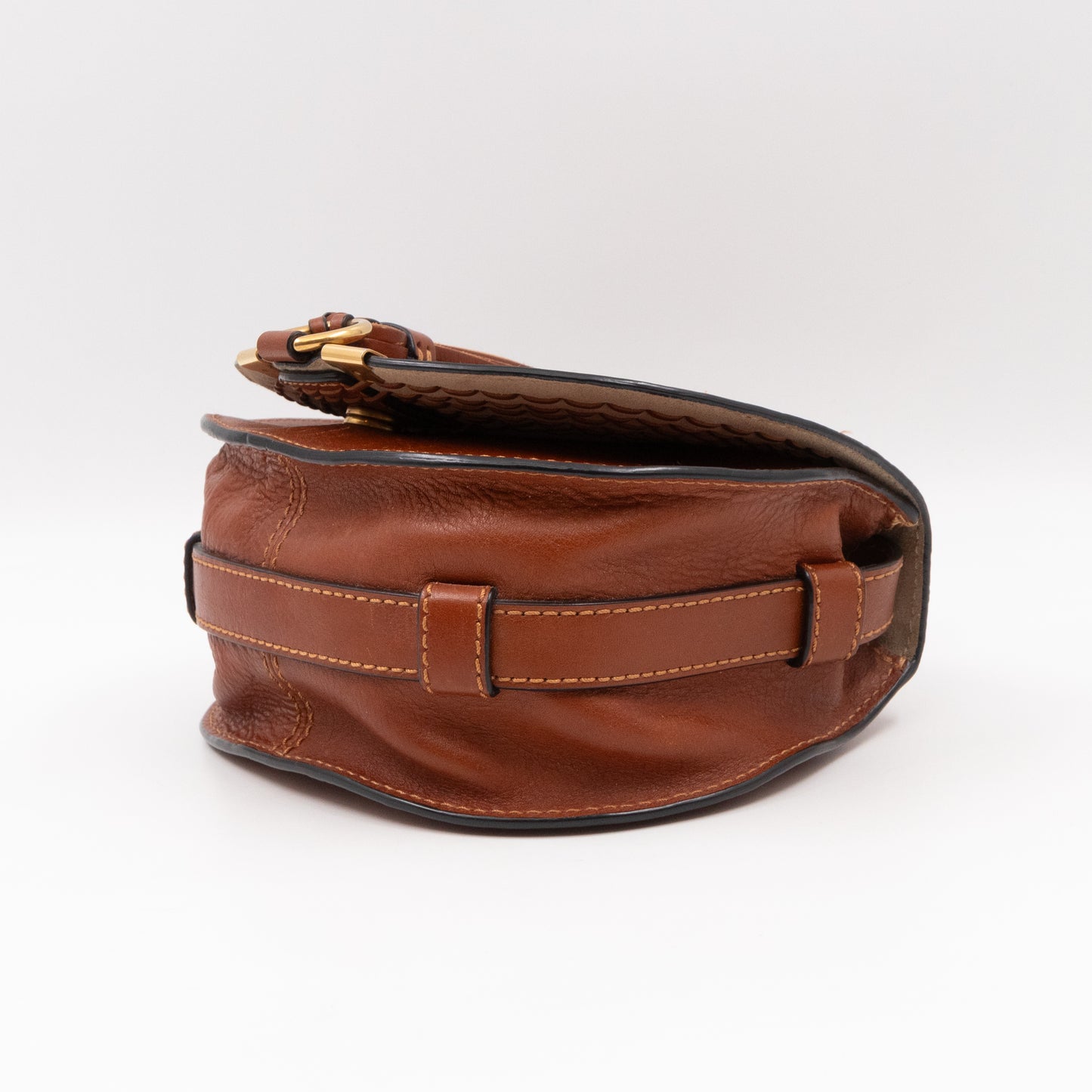 Mini Marcie Brown Leather