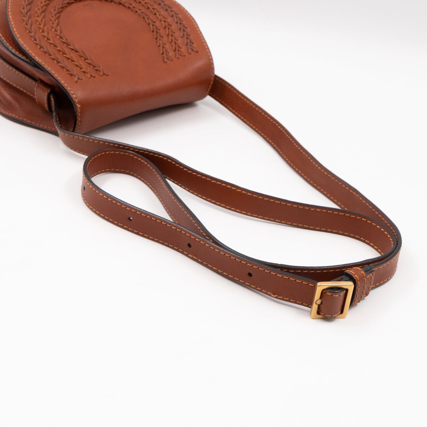 Mini Marcie Brown Leather