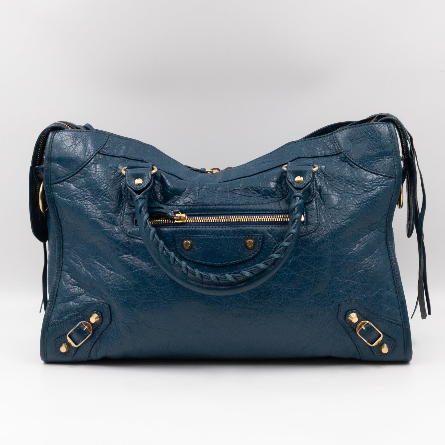 Classic City Blue Profond Leather