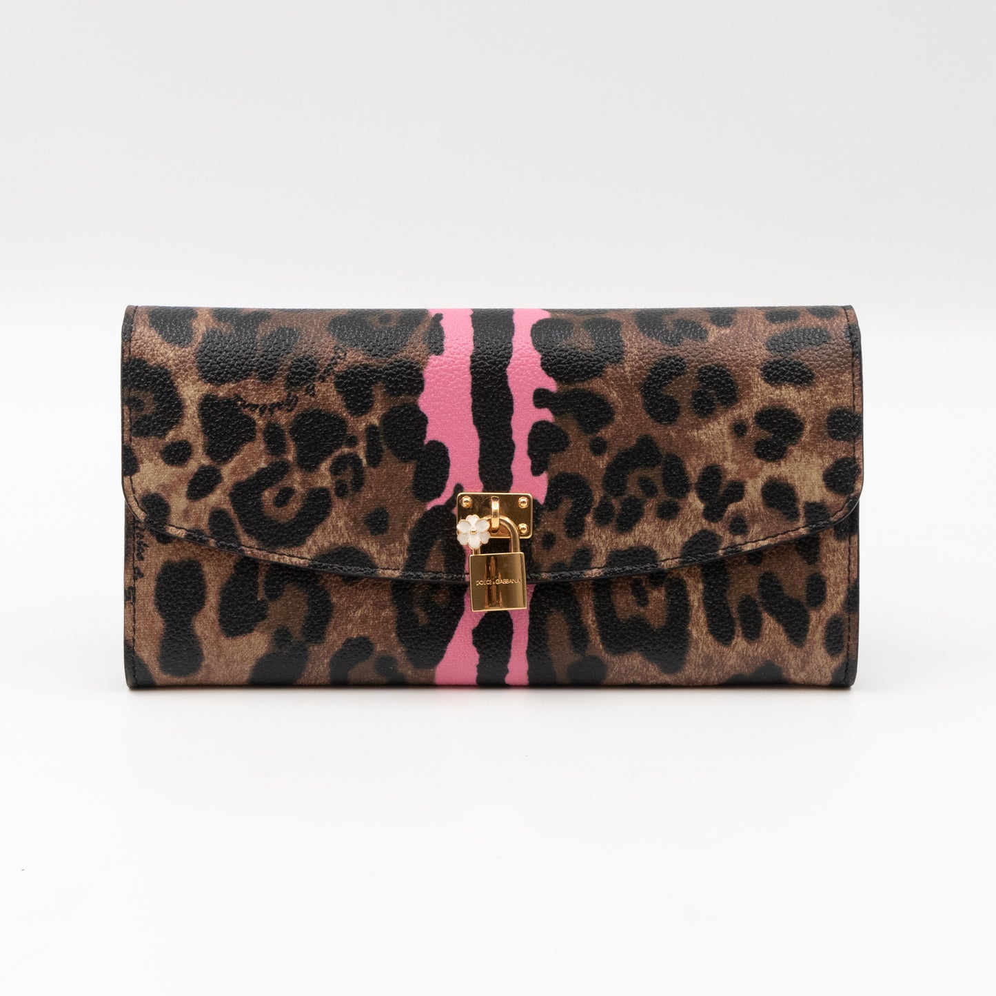 Rosaria Long Wallet Leopard Print