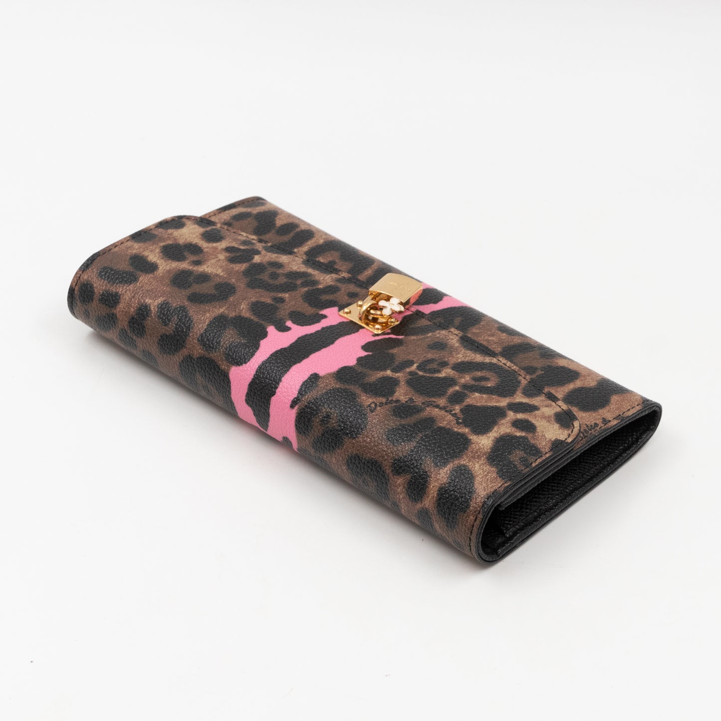 Rosaria Long Wallet Leopard Print