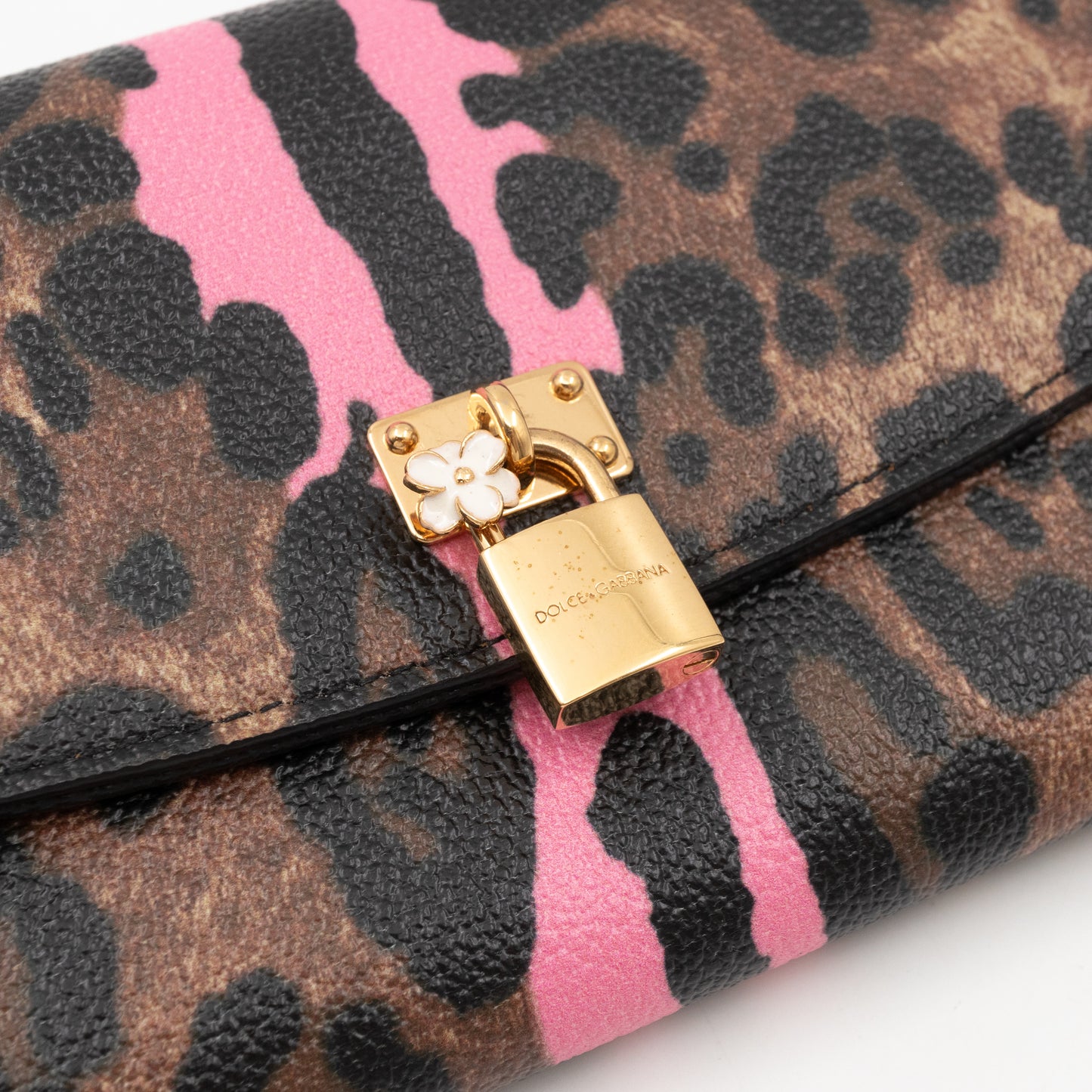 Rosaria Long Wallet Leopard Print