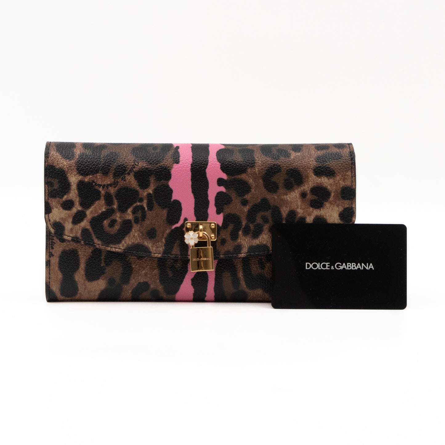 Rosaria Long Wallet Leopard Print