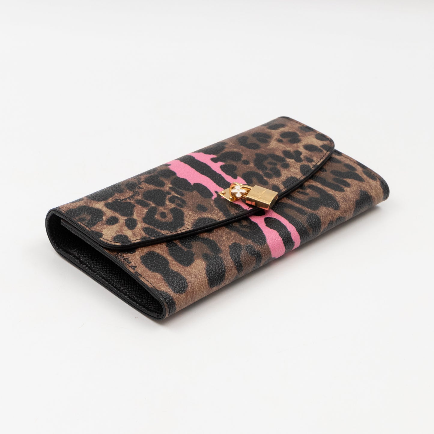 Rosaria Long Wallet Leopard Print