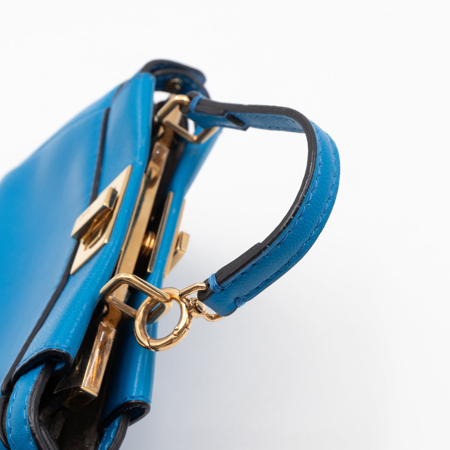 Peekaboo Micro Royal Blue Nappa Leather